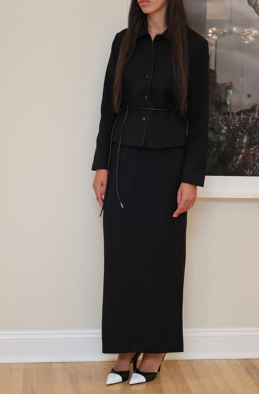 Black wrap around set