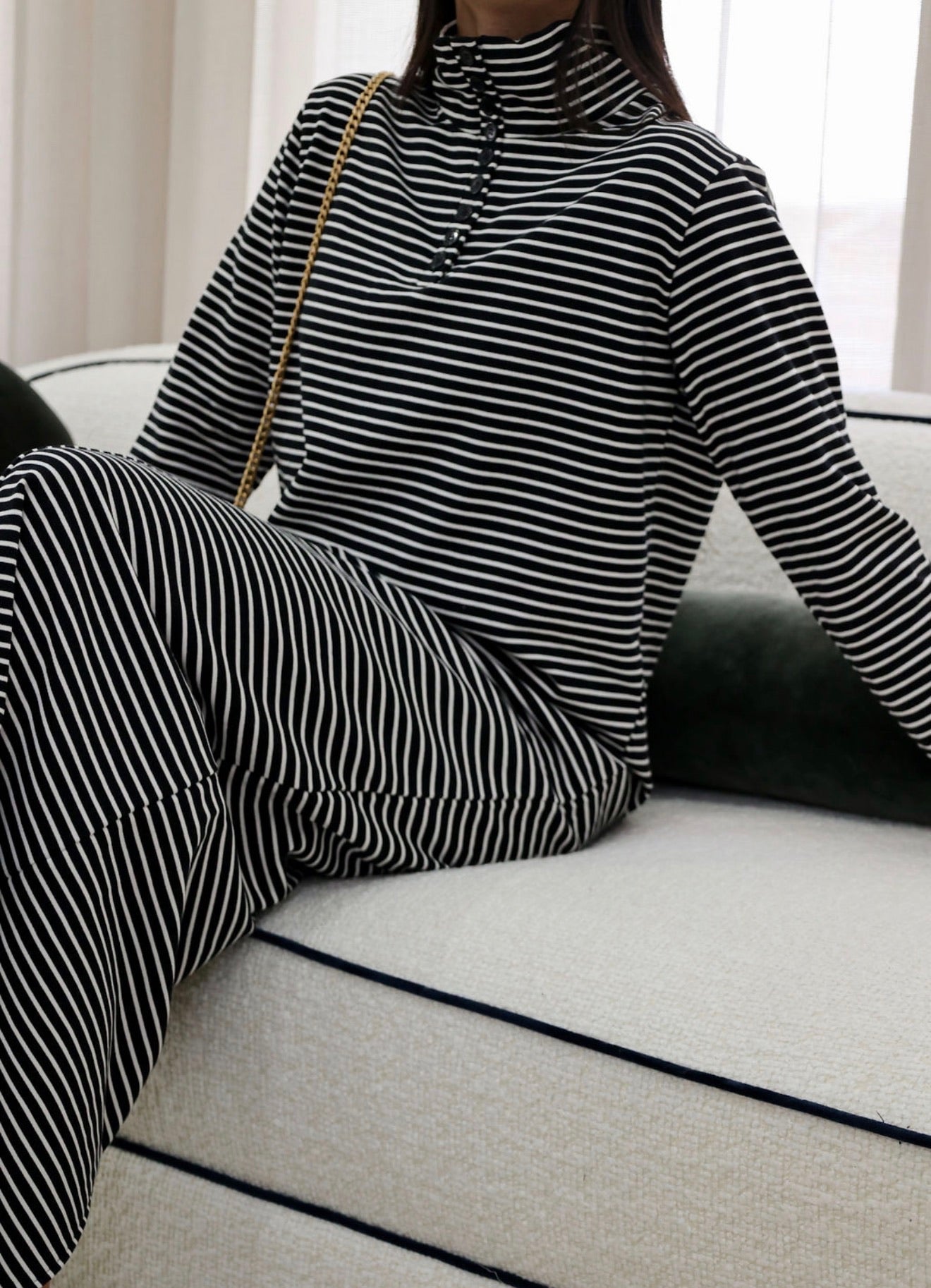 Stripe 9 button set