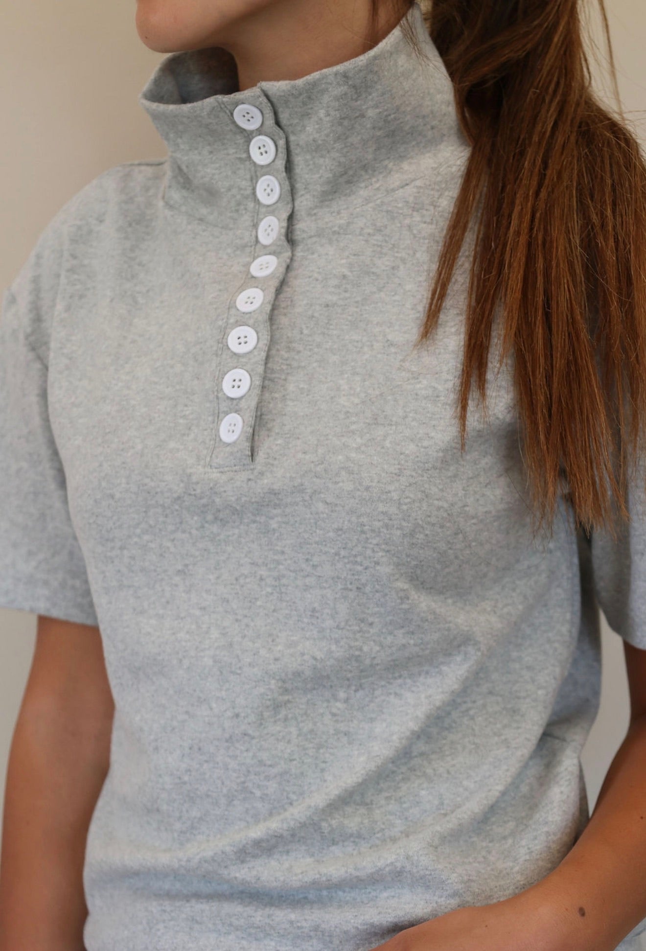 Grey skirt set