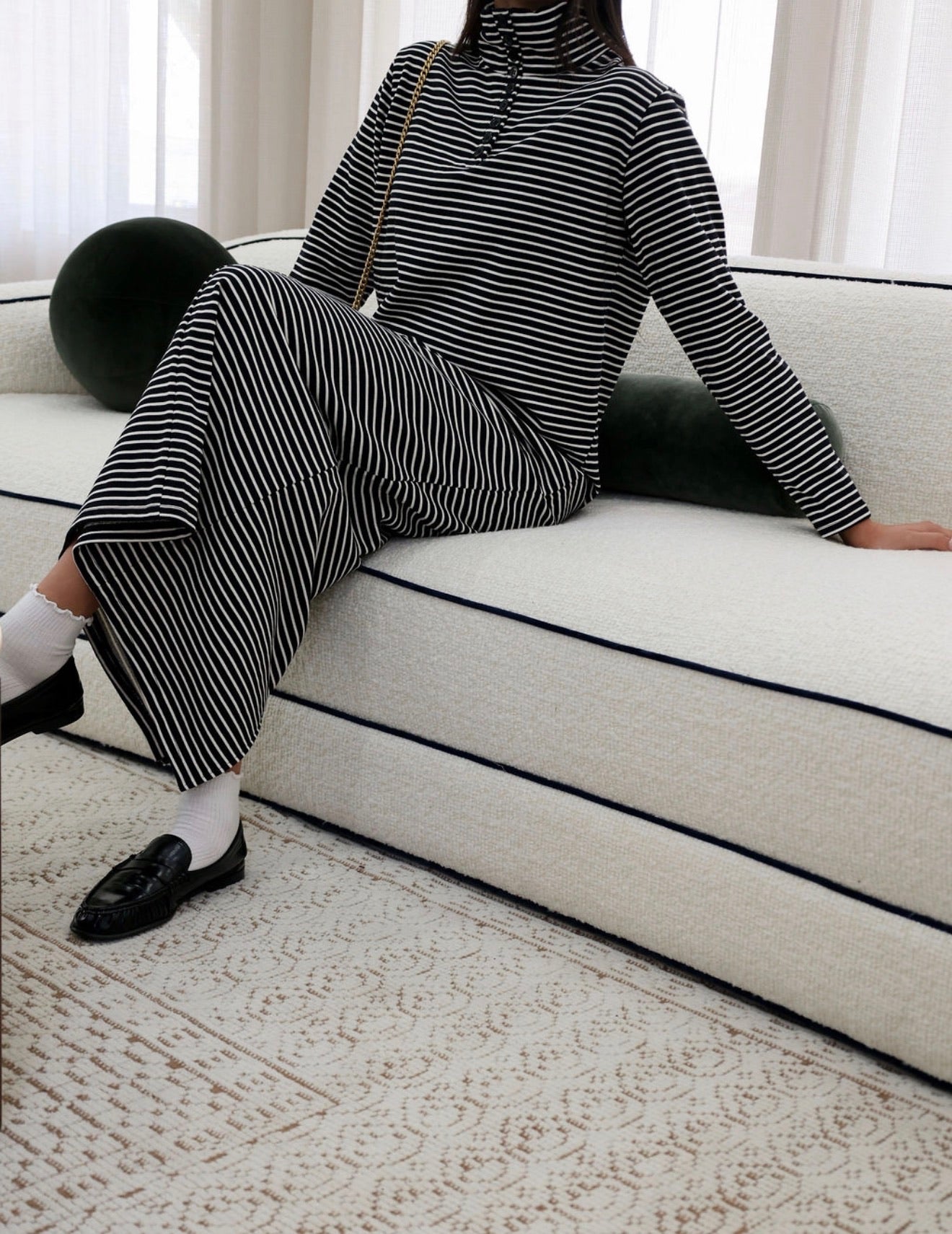 Stripe 9 button set