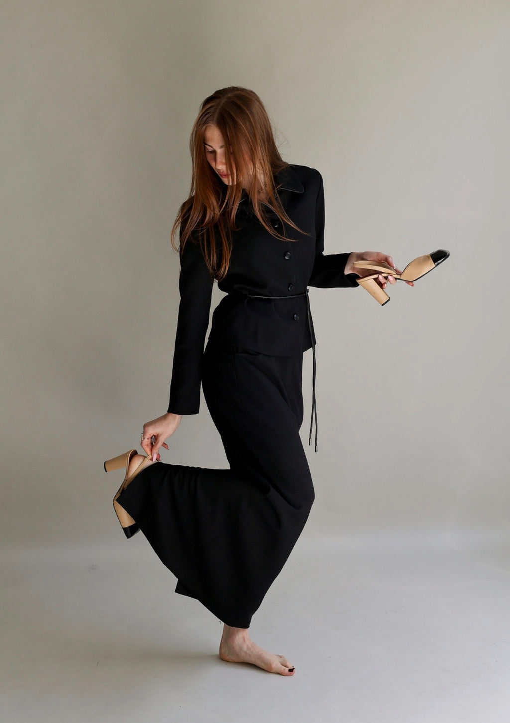 Black wrap around set