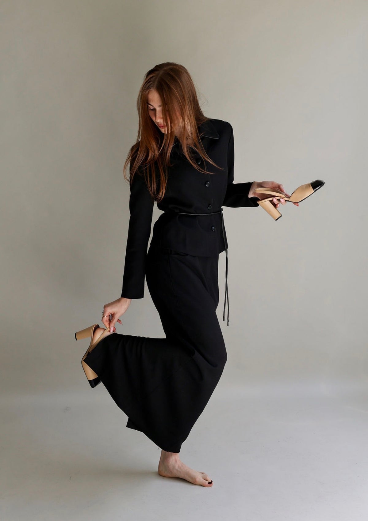 Black wrap around set