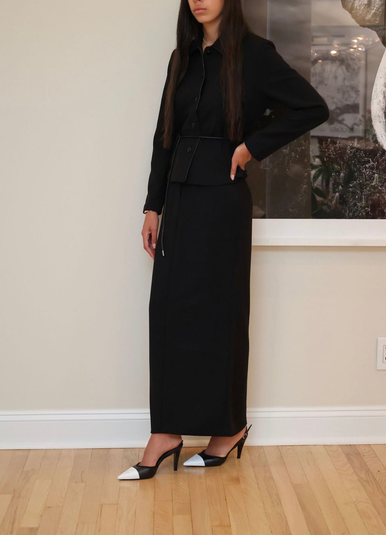 Black wrap around set